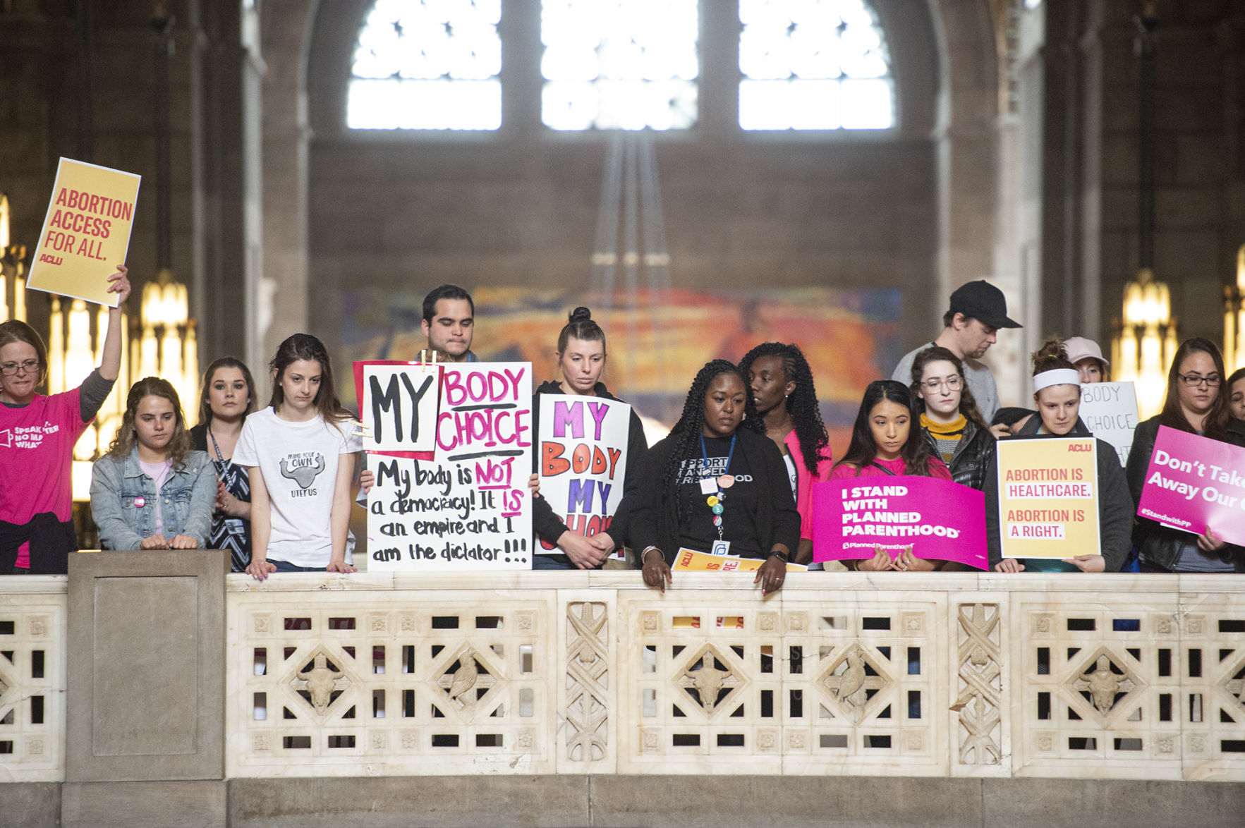 Reproductive freedom rally, 5.21
